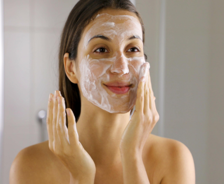 pimple purge face wash