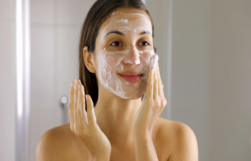 pimple purge face wash